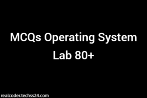 MCQs Operating System Lab 80+