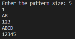 [Solved] Develop a function in Python to generate the following pattern