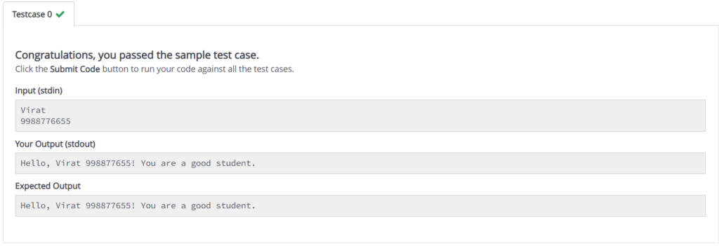 [Solved] Complete Details HackerRank Problem