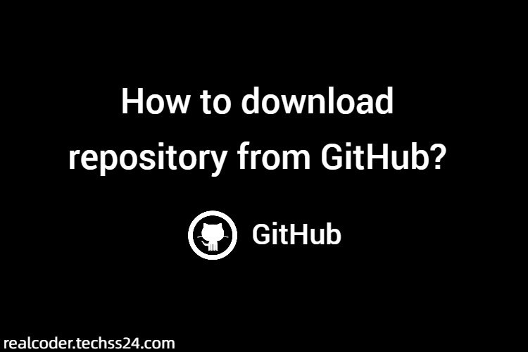 How to download repository from GitHub?