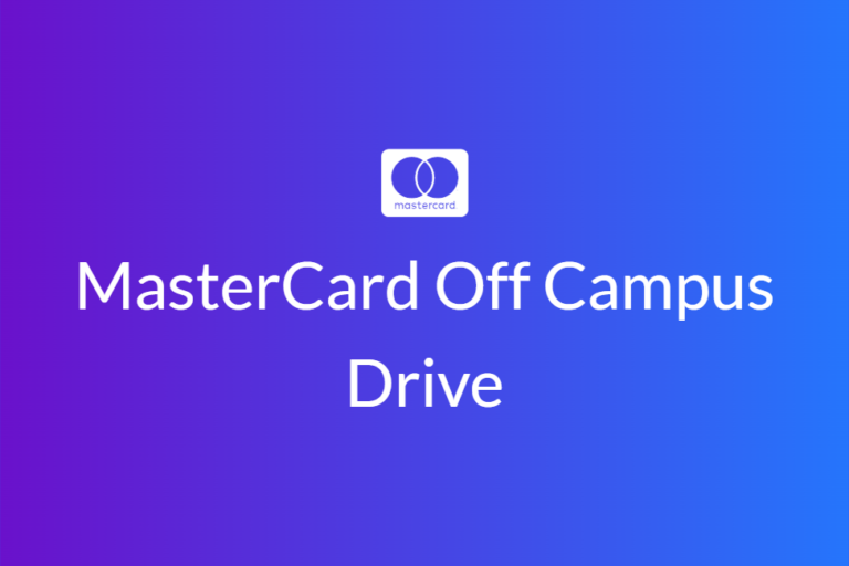 MasterCard Off Campus Drive