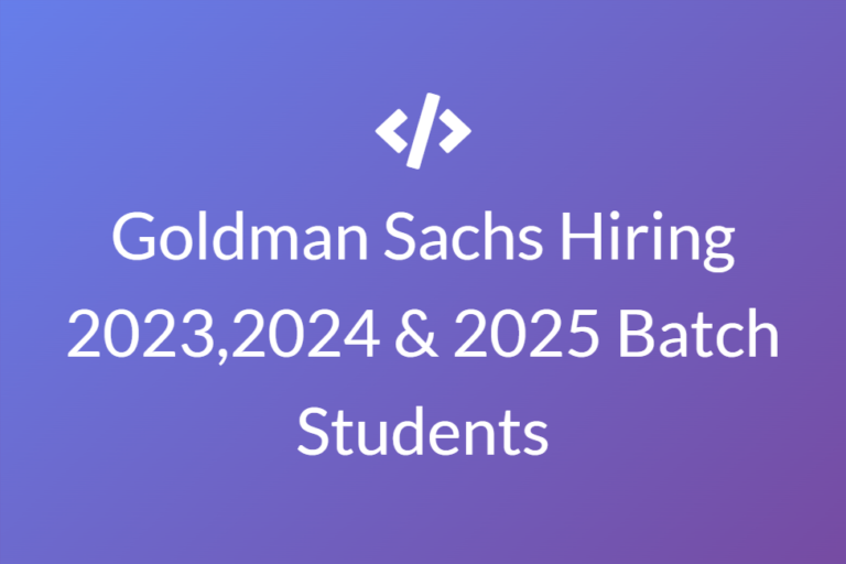 goldman sachs